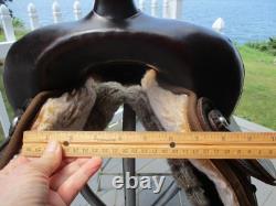 17'' Big Horn Roper # 278 Western saddle FULL QH BAR LEATHER /CORDURA