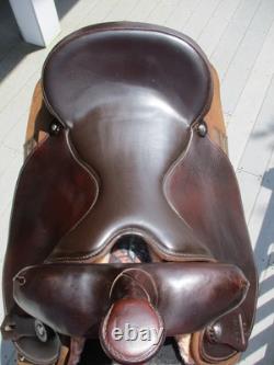 17'' Big Horn Roper # 278 Western saddle FULL QH BAR LEATHER /CORDURA