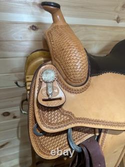 17 Billy Cook Maker Reiner Western Saddle Model 6005