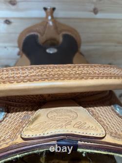 17 Billy Cook Maker Reiner Western Saddle Model 6005