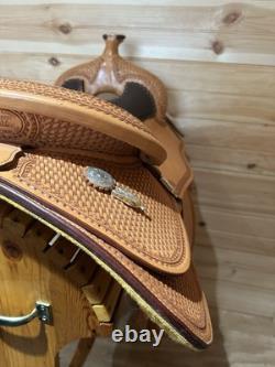 17 Billy Cook Maker Reiner Western Saddle Model 6005