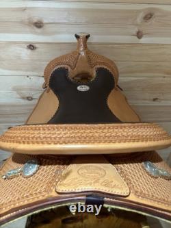 17 Billy Cook Maker Reiner Western Saddle Model 6005