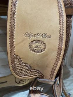 17 Billy Cook Maker Reiner Western Saddle Model 6005