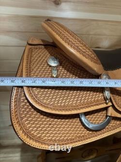 17 Billy Cook Maker Reiner Western Saddle Model 6005