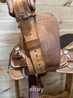 17 Billy Cook Maker Reiner Western Saddle Model 6005