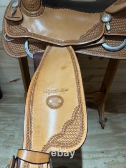 17 Billy Cook Maker Reiner Western Saddle Model 6005