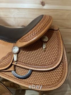 17 Billy Cook Maker Reiner Western Saddle Model 6005