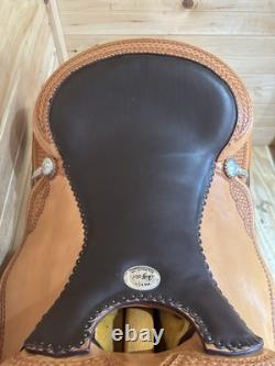 17 Billy Cook Maker Reiner Western Saddle Model 6005