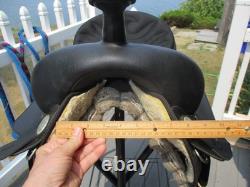 17'' Black Wintec Western trail saddle regular QH BARS USA