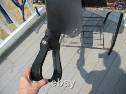 17'' Black Wintec Western trail saddle regular QH BARS USA