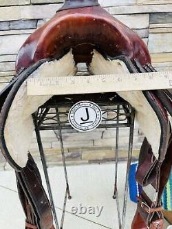 17 Blue Ridge Roping Saddle, Western, Ranch Saddle, Clean