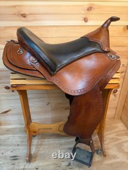 17 Brenneman's Gaited Western Trail Saddle 080754