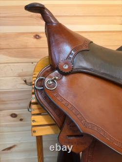 17 Brenneman's Gaited Western Trail Saddle 080754