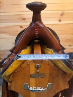 17 Brenneman's Gaited Western Trail Saddle 080754