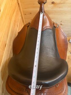 17 Brenneman's Gaited Western Trail Saddle 080754