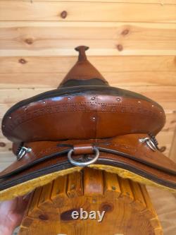 17 Brenneman's Gaited Western Trail Saddle 080754