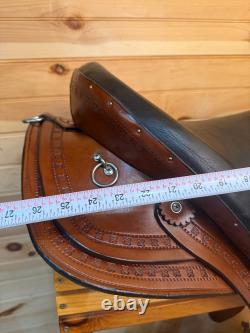 17 Brenneman's Gaited Western Trail Saddle 080754