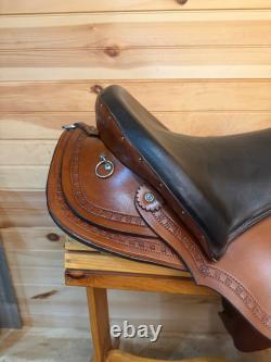 17 Brenneman's Gaited Western Trail Saddle 080754