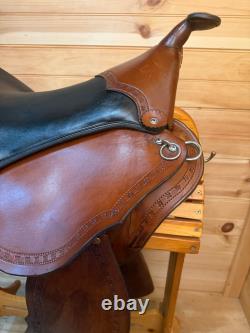 17 Brenneman's Gaited Western Trail Saddle 080754