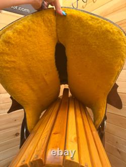 17 Brenneman's Gaited Western Trail Saddle 080754