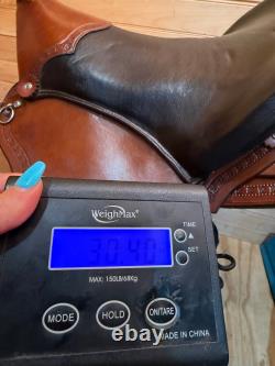 17 Brenneman's Gaited Western Trail Saddle 080754