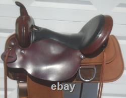 17 CIRCLE Y High Horse LOCKHART 6910 LightWeight Cordura & Leather Trail SADDLE