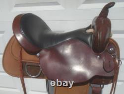 17 CIRCLE Y High Horse LOCKHART 6910 LightWeight Cordura & Leather Trail SADDLE