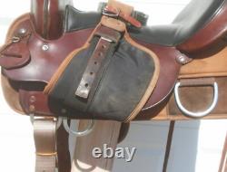 17 CIRCLE Y High Horse LOCKHART 6910 LightWeight Cordura & Leather Trail SADDLE