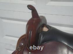 17 CIRCLE Y High Horse LOCKHART 6910 LightWeight Cordura & Leather Trail SADDLE