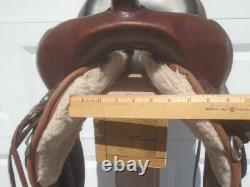 17 CIRCLE Y High Horse LOCKHART 6910 LightWeight Cordura & Leather Trail SADDLE