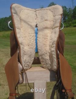 17 CIRCLE Y High Horse LOCKHART 6910 LightWeight Cordura & Leather Trail SADDLE