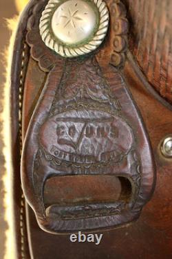 17 Cajun's Cutting Saddle Cajun's Fort Worth Texas Western Saddle