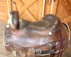 17 Cajun's Cutting Saddle Cajun's Fort Worth Texas Western Saddle