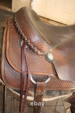 17 Cajun's Cutting Saddle Cajun's Fort Worth Texas Western Saddle