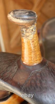 17 Cajun's Cutting Saddle Cajun's Fort Worth Texas Western Saddle