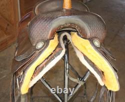 17 Cajun's Cutting Saddle Cajun's Fort Worth Texas Western Saddle