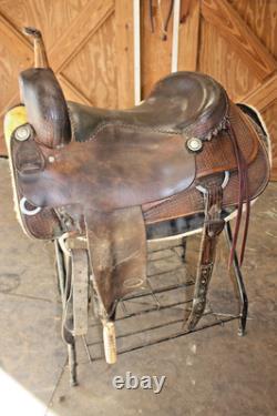 17 Cajun's Cutting Saddle Cajun's Fort Worth Texas Western Saddle
