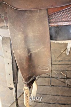 17 Cajun's Cutting Saddle Cajun's Fort Worth Texas Western Saddle