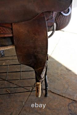 17 Cajun's Cutting Saddle Cajun's Fort Worth Texas Western Saddle