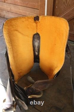 17 Cajun's Cutting Saddle Cajun's Fort Worth Texas Western Saddle