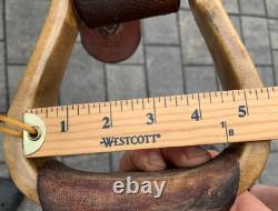 17 Calvin Allen Saddle, Roughout Basketweave Leather Cutting Reined Cowhorse