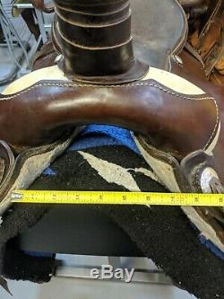 17 Charlois Handmade Western Saddle