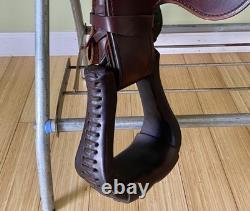 17 Circle Y Classic SOFTEE Trail / Ranch Riding / Western Dressage SaddleWIDE