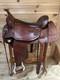 17 Circle Y Flex2 Cactus Flower Western Trail Saddle Model 1659