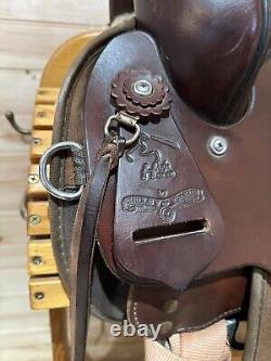 17 Circle Y High Horse El Campo Gaited Western Trail Saddle Model 6970