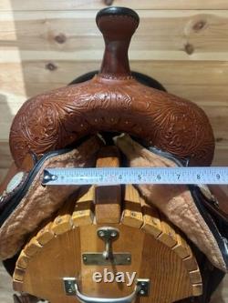 17 Circle Y High Horse Houston Western Trail Saddle Model 2610