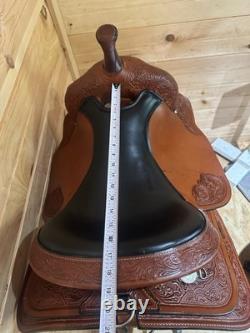 17 Circle Y High Horse Houston Western Trail Saddle Model 2610