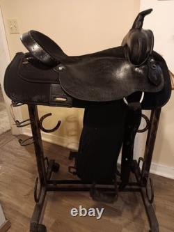 17 Circle Y Park & Trail Synthetic Western Saddle FQHB