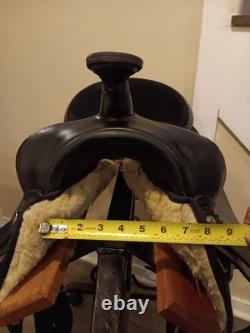 17 Circle Y Park & Trail Synthetic Western Saddle FQHB