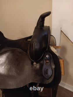 17 Circle Y Park & Trail Synthetic Western Saddle FQHB